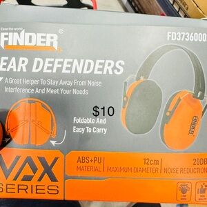 Finder Orange Ear Defenders